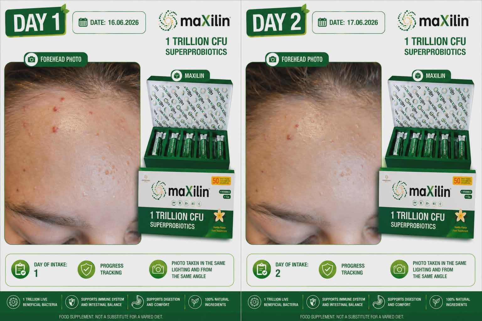 day 1 and day 2