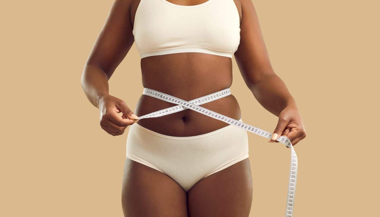 Woman-after-taking-weight-loss-medication-Tirzepatide